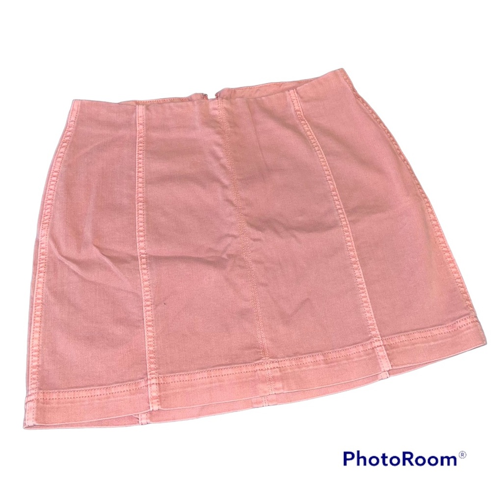 Blush Pink Mini Skirt